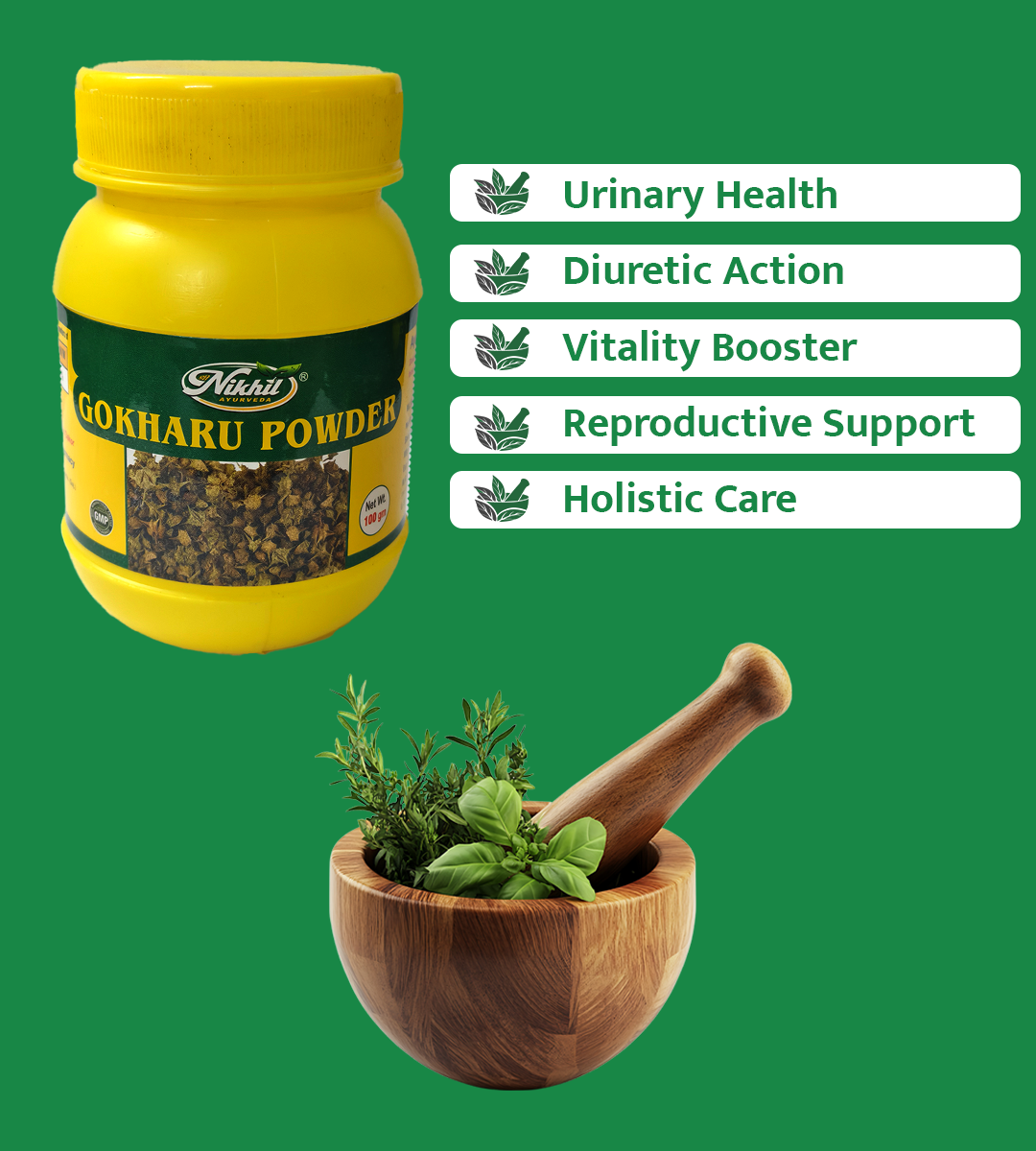 GOKHARU POWDER