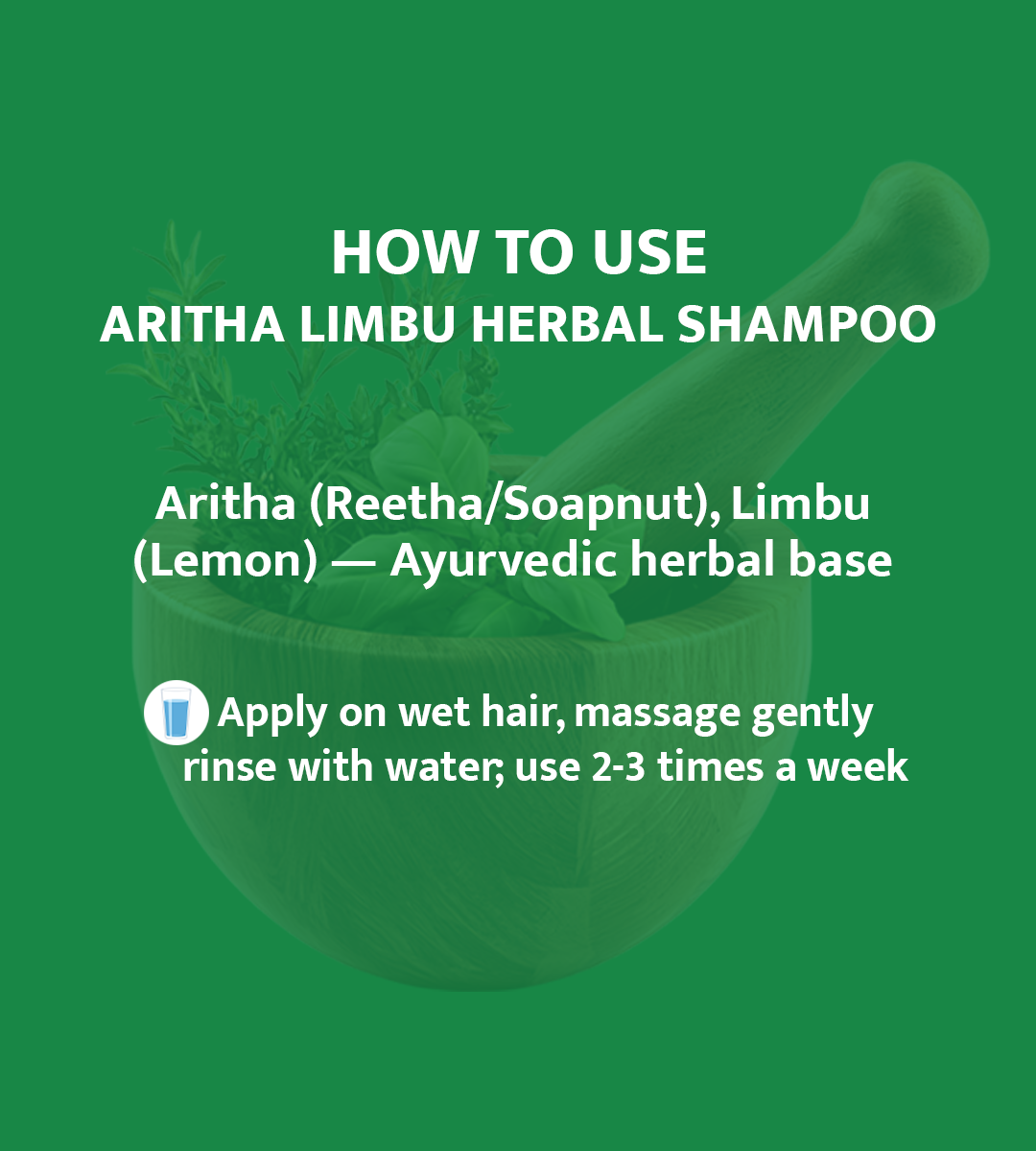 ARITHA LIMBU HERBAL SHAMPOO
