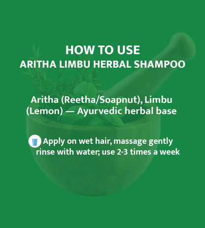 ARITHA LIMBU HERBAL SHAMPOO
