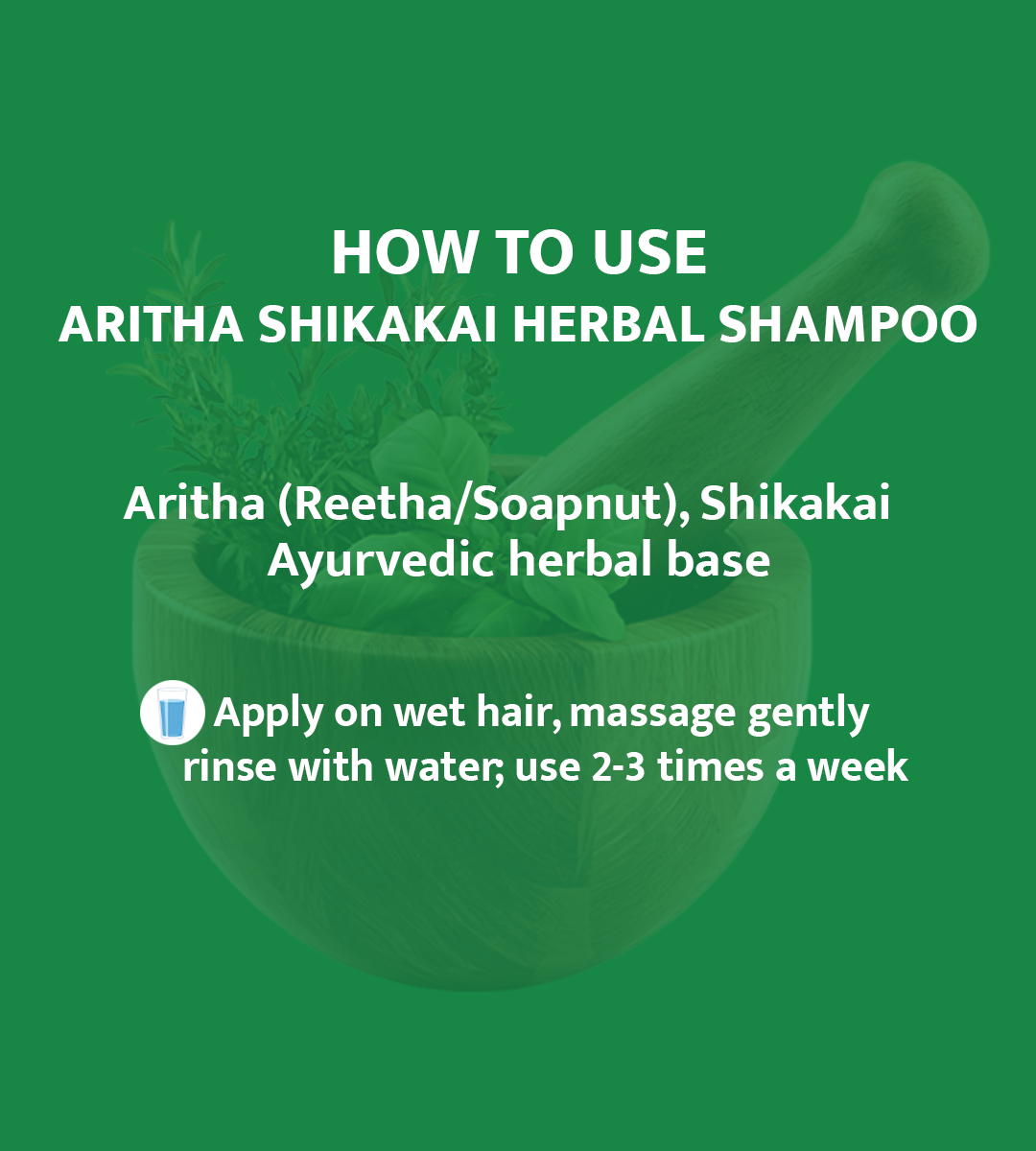 ARITHA SHIKAKAI HERBAL SHAMPOO