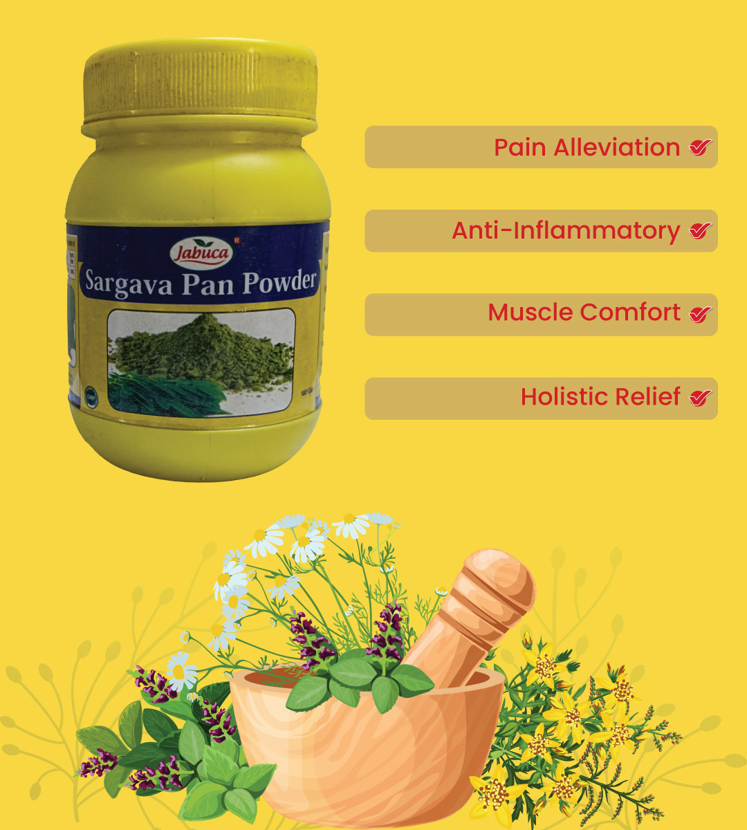 SARGAVA PAN POWDER